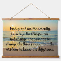 The Serenity Prayer
