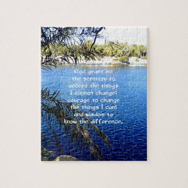 The Serenity Prayer Jigsaw Puzzle (Vertical)