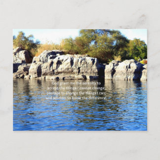 The Serenity Prayer Postcard