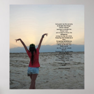 The Serenity Prayer Poster