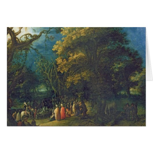 The Sermon of John the Baptist Cards (Front Horizontal)