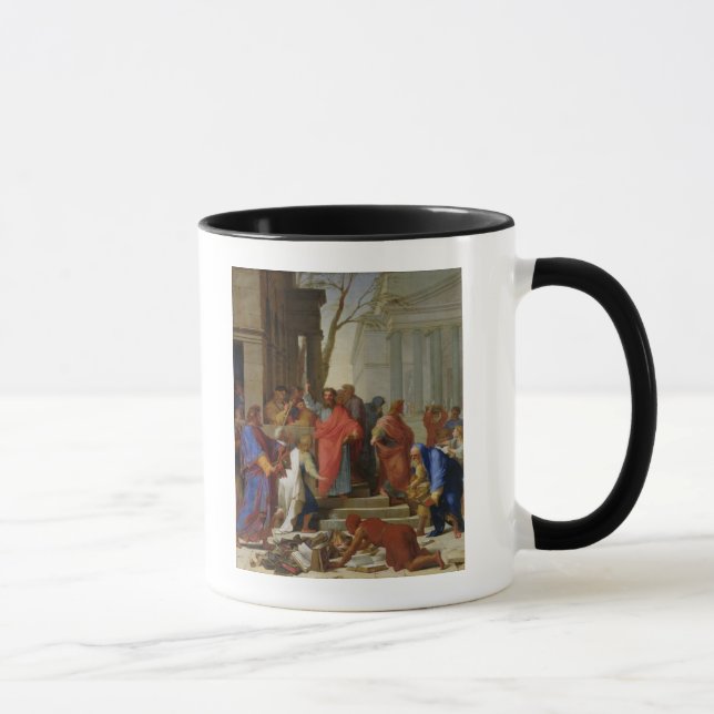 The Sermon of St. Paul at Ephesus, 1649 Mug (Right)