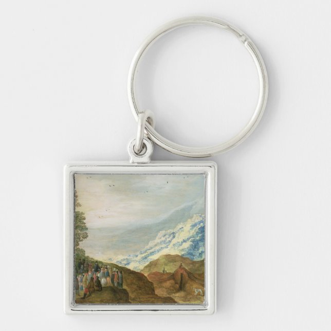 The Sermon on the Mount Keychain (Front)