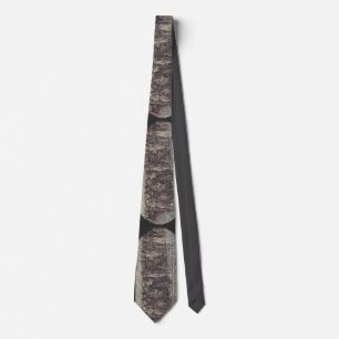 The seven angels with seven trumpets neck tie