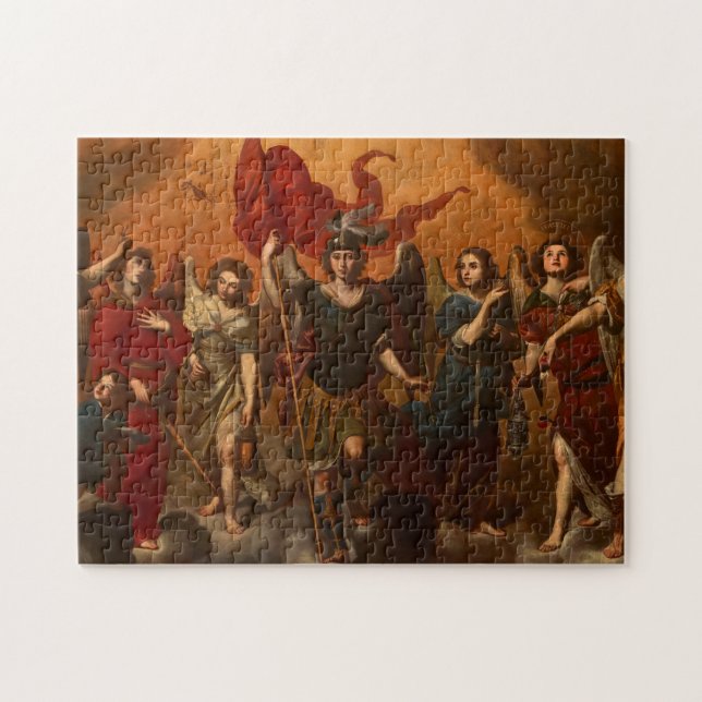 The Seven Archangels by Massimo Stanzione Jigsaw Puzzle (Horizontal)