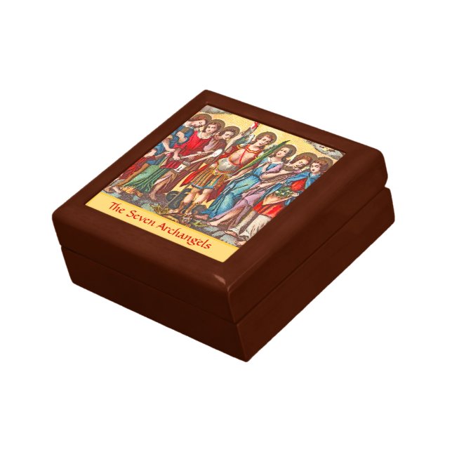 The Seven Archangels (CP 001; Chromolithograph) Gift Box (Side)