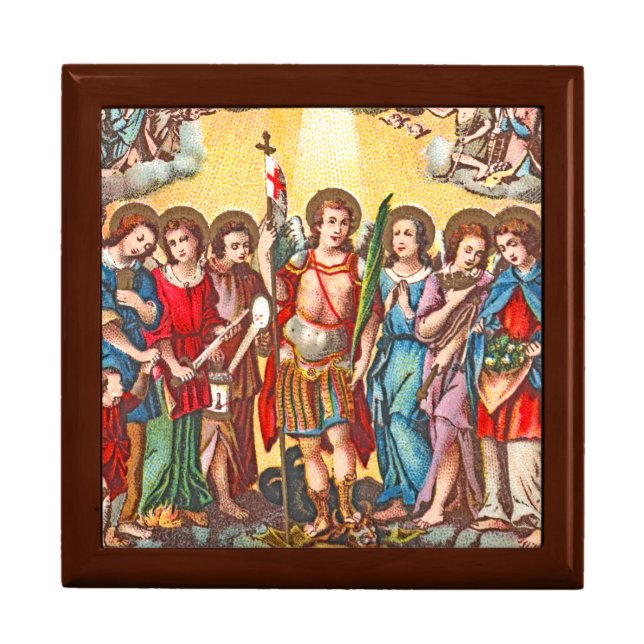 The Seven Archangels (CP 001; Chromolithograph) Gift Box (Front)