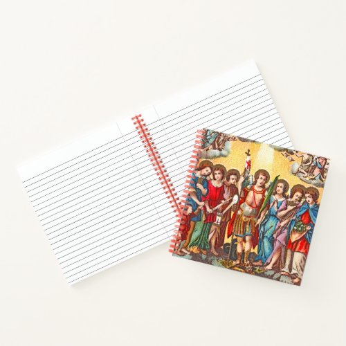 The Seven Archangels CP 001 Chromolithograph Notebook