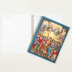 The Seven Archangels (CP 001; Chromolithograph) Planner