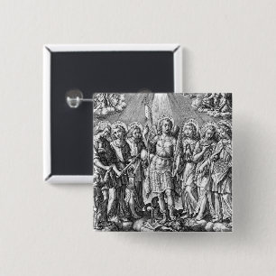 The Seven Archangels (M 034; Engraving) Button