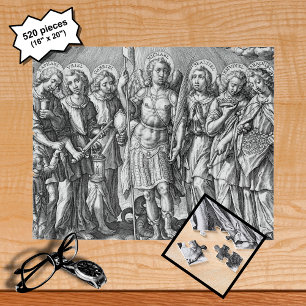 The Seven Archangels (M 034; Engraving) Jigsaw Puzzle