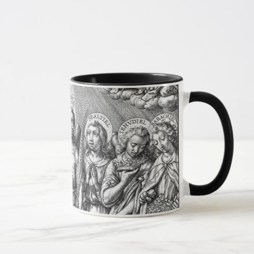 The Seven Archangels M 034 Engraving Mug