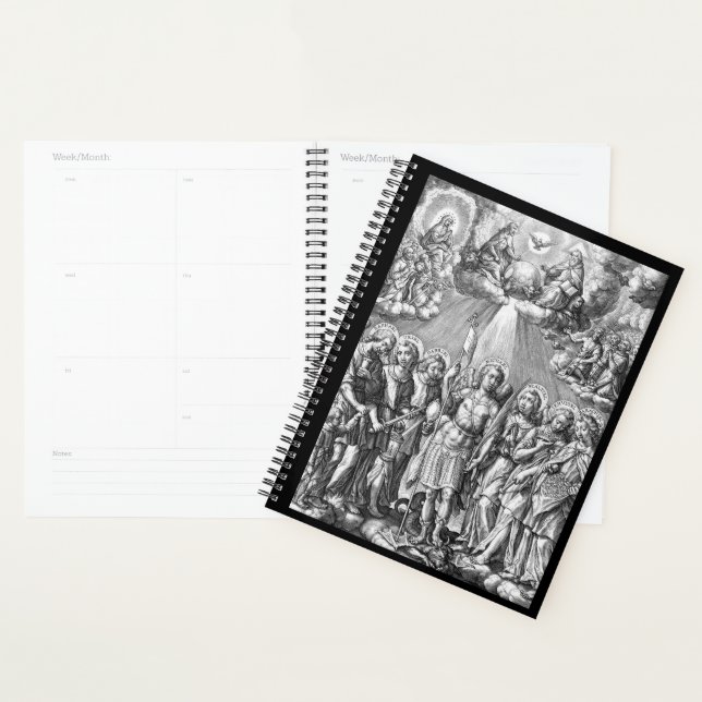 The Seven Archangels (M 034; Engraving) Planner (Display)