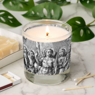 The Seven Archangels (M 034; Engraving)  Scented Candle