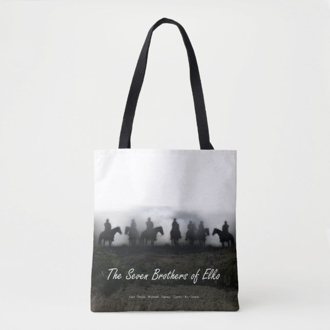 The Seven Brothers of Elko Tote Bag (Front)