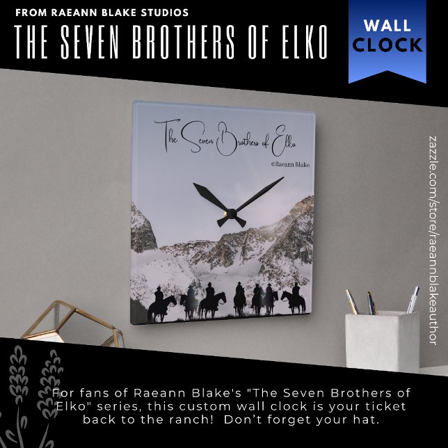 The Seven Brothers of Elko Wall Clock (Creator Uploaded)