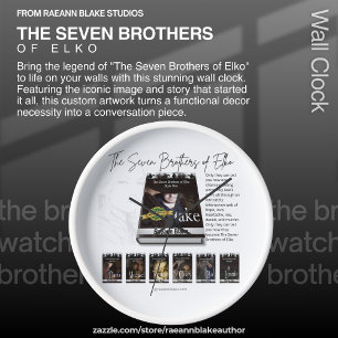 The Seven Brothers of Elko Wall Clock