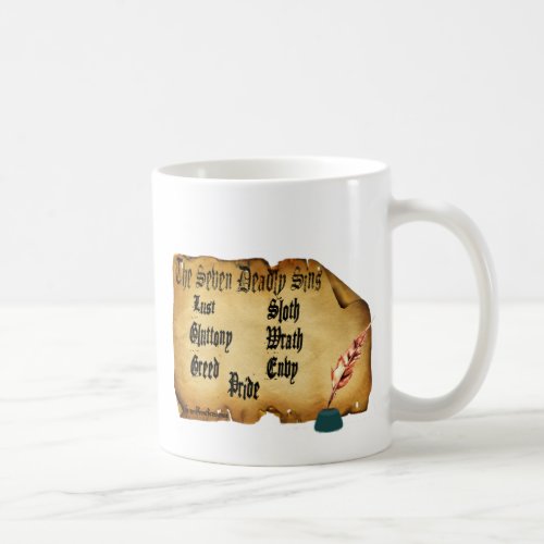 The Seven Deadly Sins Coffee Mug