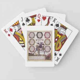 The Seven Deadly Sins (engraving) Playing Cards
