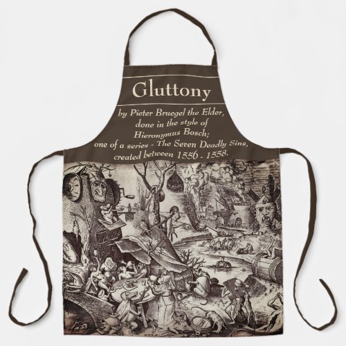 The Seven Deadly Sins _ Gluttony Apron