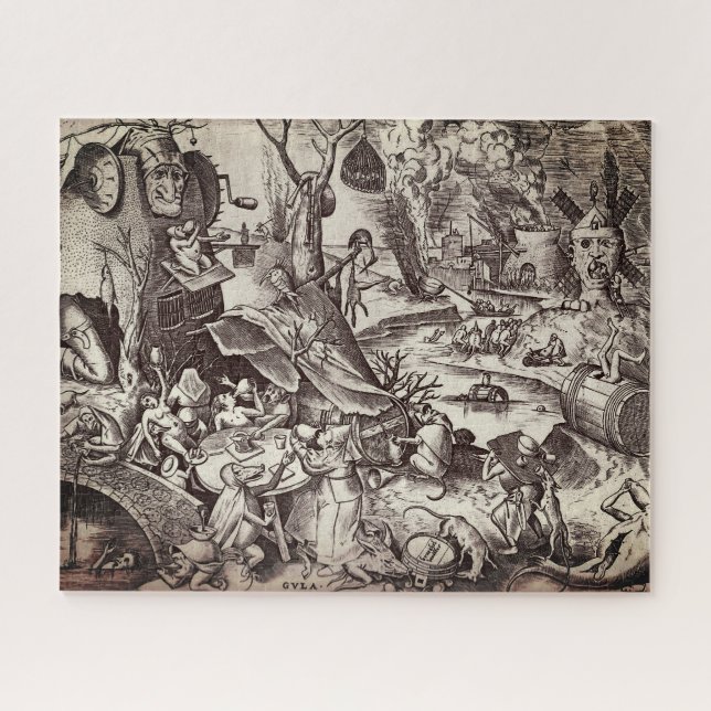 The Seven Deadly Sins - Gluttony Jigsaw Puzzle (Horizontal)