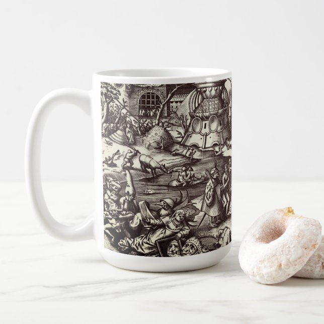 The Seven Deadly Sins - Pride Coffee Mug (With Donut)