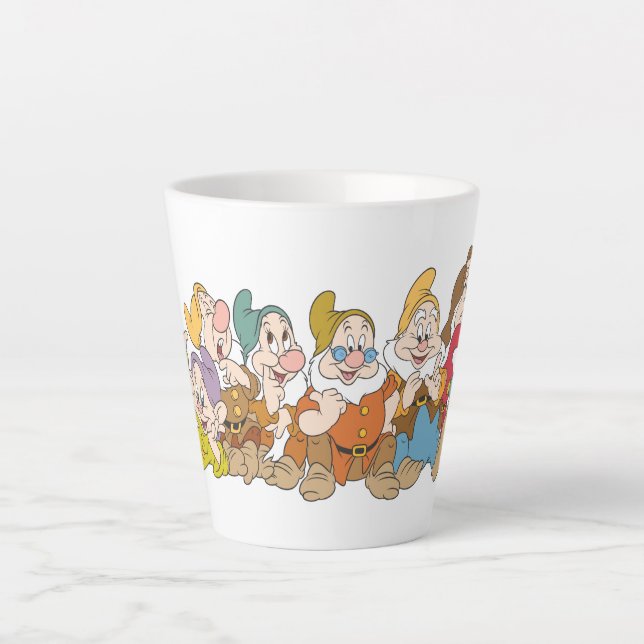The Seven Dwarfs 2 Latte Mug (Front)