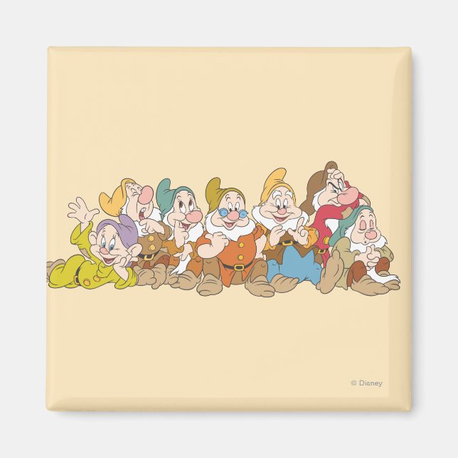 The Seven Dwarfs 2 Magnet (Front)