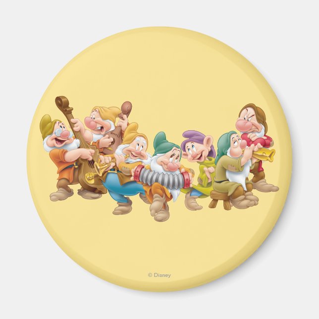 The Seven Dwarfs 3 Magnet (Front)
