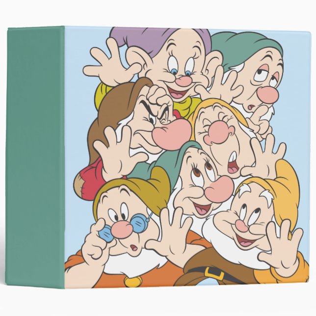 The Seven Dwarfs 3 Ring Binder (Front/Spine)