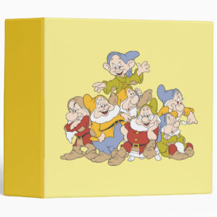 The Seven Dwarfs 4 3 Ring Binder