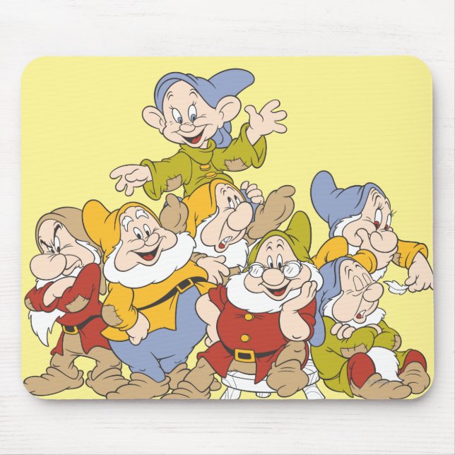 The Seven Dwarfs 4 Mouse Pad (Front)