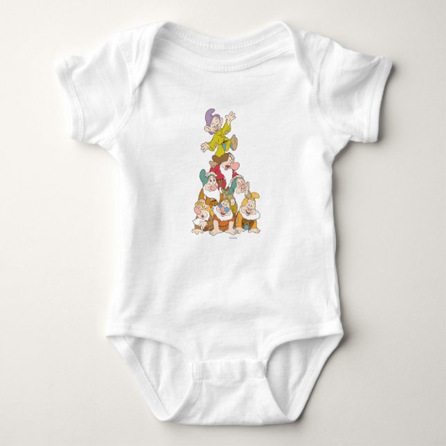 The Seven Dwarfs 5 Baby Bodysuit (Front)