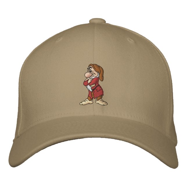 The Seven Dwarfs - Grumpy Embroidered Baseball Cap (Front)