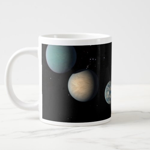 The Seven Earth_Size Planets Of Trappist_1 Giant Coffee Mug