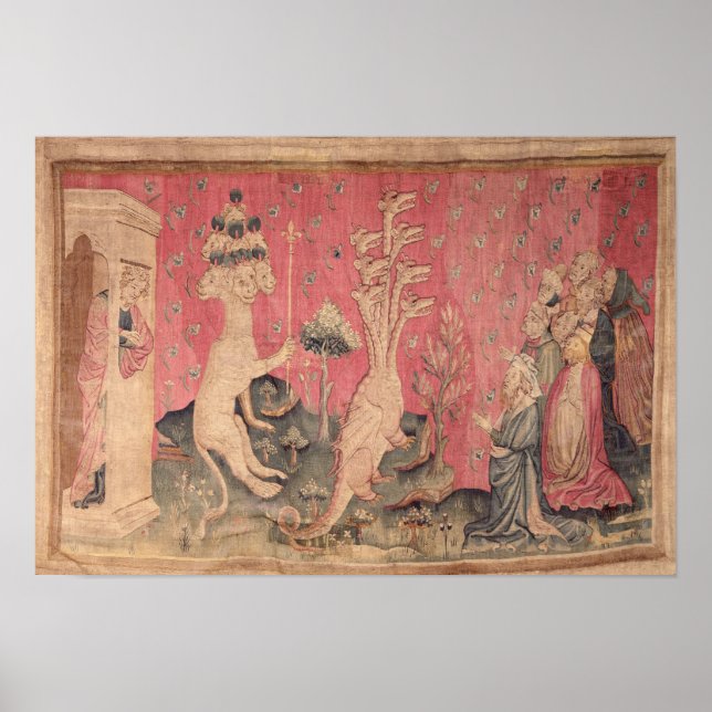 The seven-headed beast from the sea poster (Front)