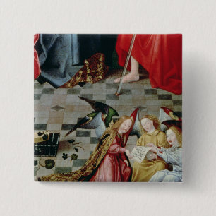 The Seven Joys of the Virgin Altarpiece Button