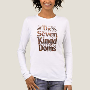 The Seven Kingdoms Fantasy Medieval Long Sleeve T- Tri-Blend Shirt