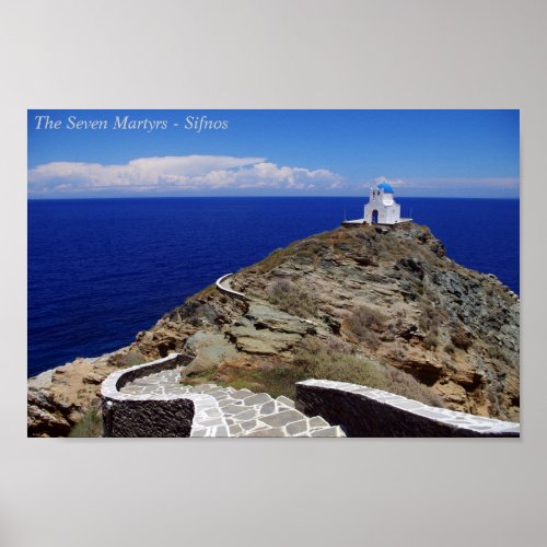 The Seven Martyrs  Sifnos Poster
