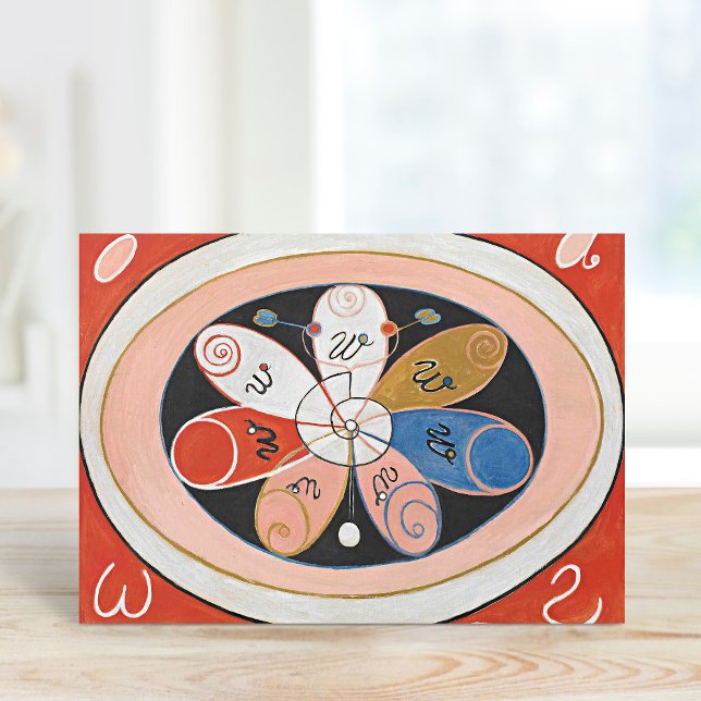 The Seven-Pointed Stars | Hilma af Klint Card (Creator Uploaded)
