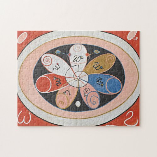 The Seven_Pointed Stars  Hilma af Klint Jigsaw Puzzle