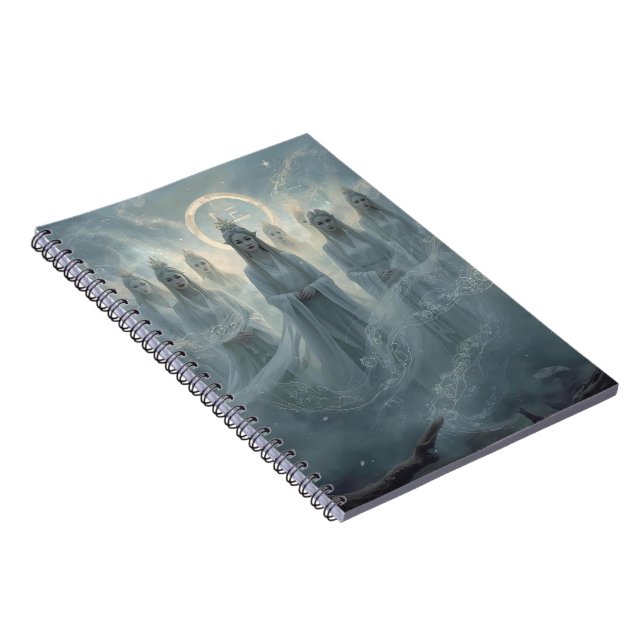 The Seven Queens of the Mist Notebook (Right Side)