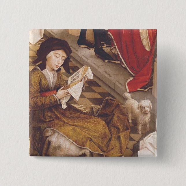 The Seven Sacraments Altarpiece 2 Pinback Button (Front)