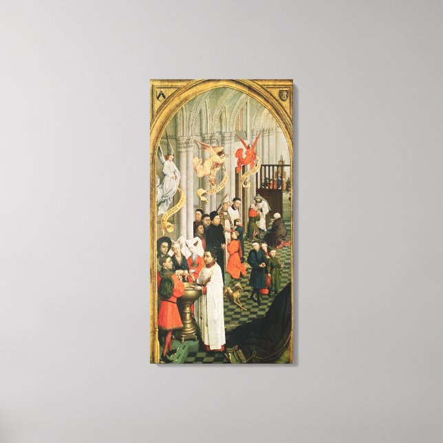 The Seven Sacraments Altarpiece Canvas Print (Front)