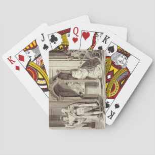 The Seven Sacraments: Confession, 1779 (pen, brown Poker Cards