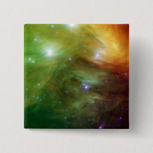 The Seven Sisters, also known as the Pleiades Pinback Button