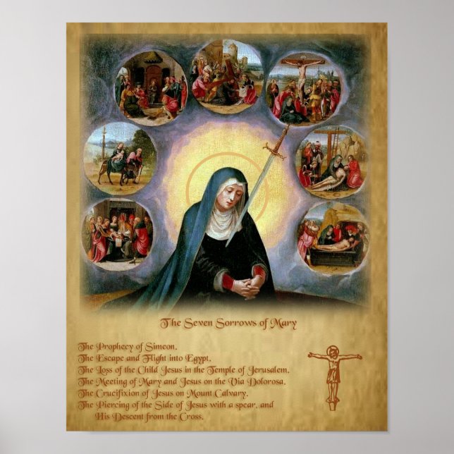 The Seven Sorrows of Mary. Poster (Front)