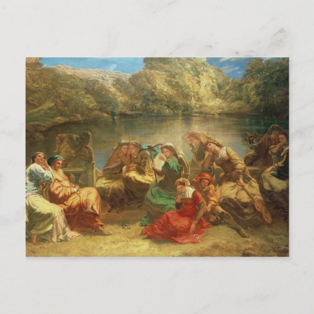 The Seventh day of the Decameron Postcard (Front)