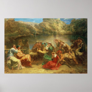 The Seventh day of the Decameron Poster
