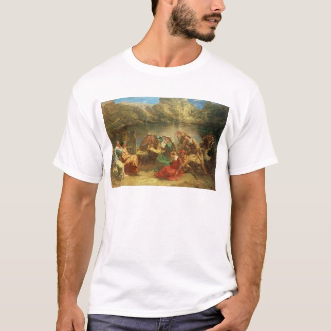 The Seventh day of the Decameron T-Shirt (Front)